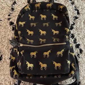 Golden Unicorn Backpack